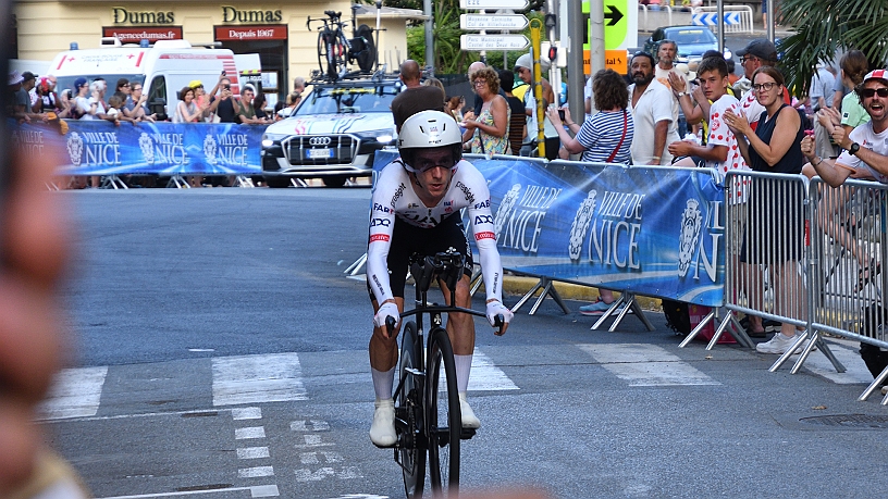 Adam YATES.jpg - Adam YATES, ciclista britannico, decimo nella cronometro e sesto nella classifica finale del Tour. Ha vinto la Clásica San Sebastián nel 2016.